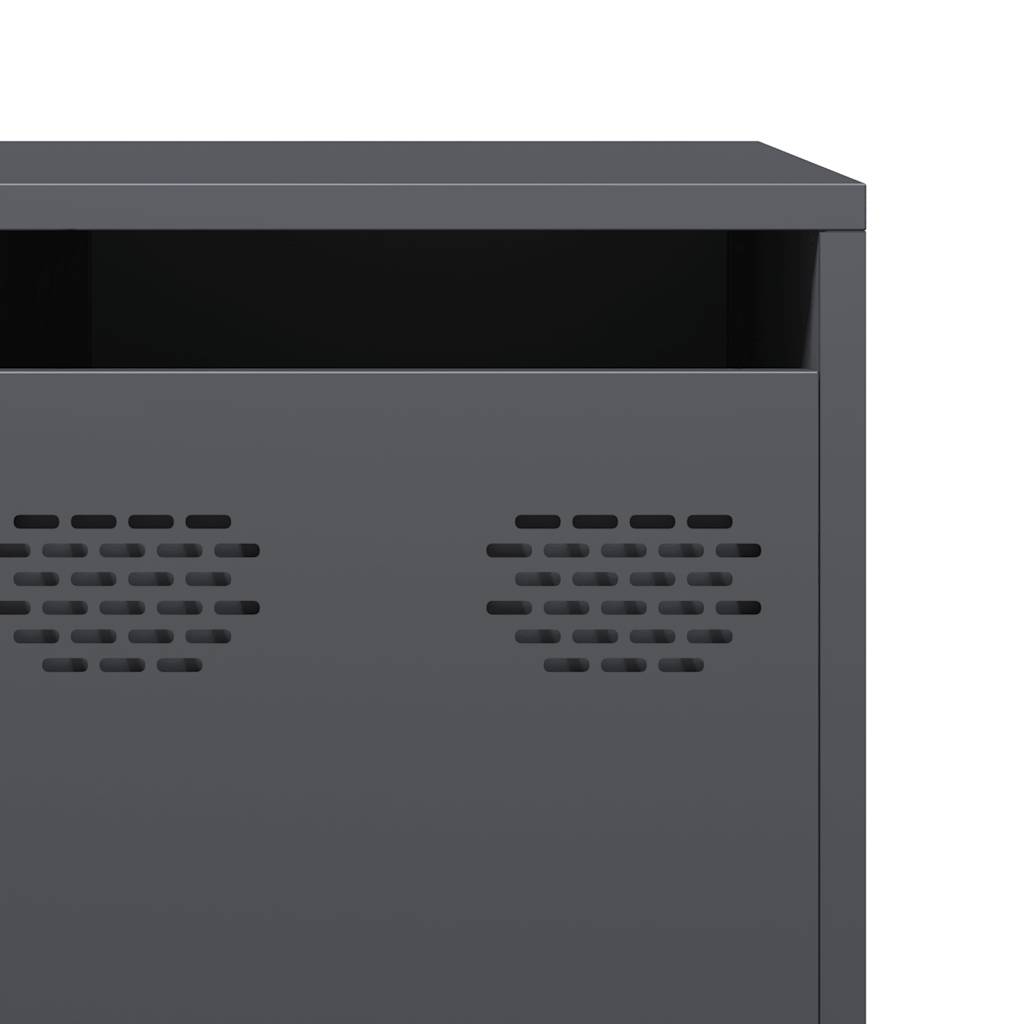 TV Cabinet Anthracite 202x39x43.5 cm Cold-rolled Steel